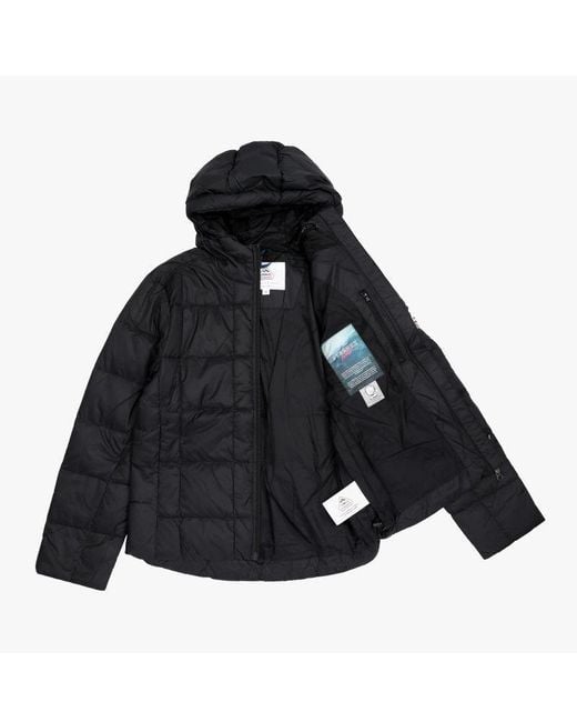 Pyrenex Black Hooded Down Jacket