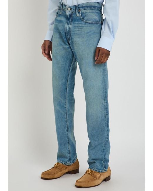Polo Ralph Lauren Blue Hampton Slim Straight-Leg Jeans for men