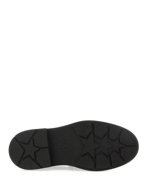 Ash Black Round-Toe Loafers