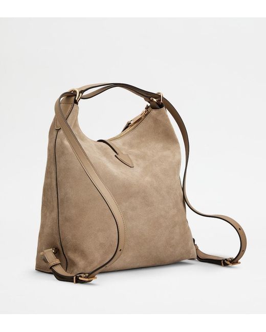 Tod's Natural T Timeless Small Shoulder Bag