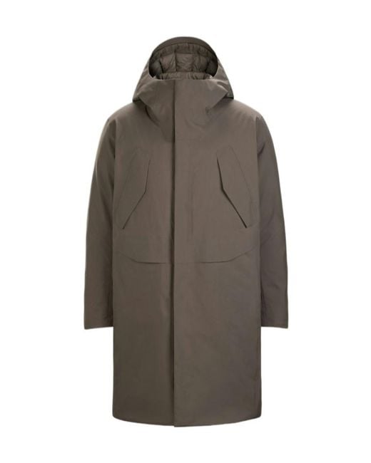 Veilance Brown Sorin Down Parka for men