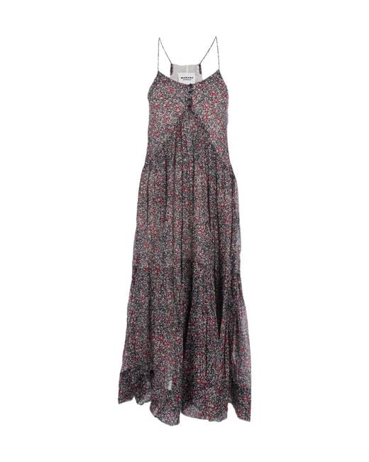 Isabel Marant Purple Sabba Dress