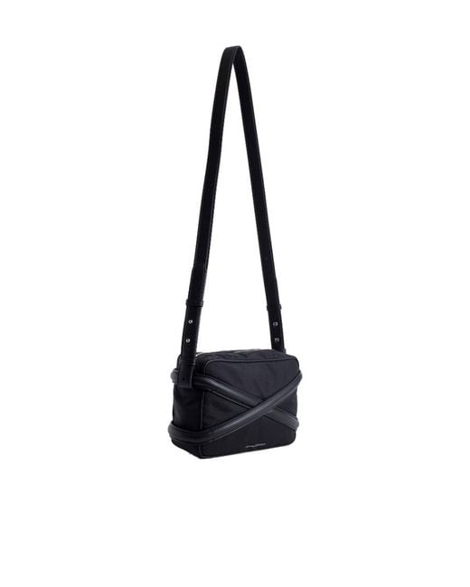 McQueen Black The Harness Camera Bag for men