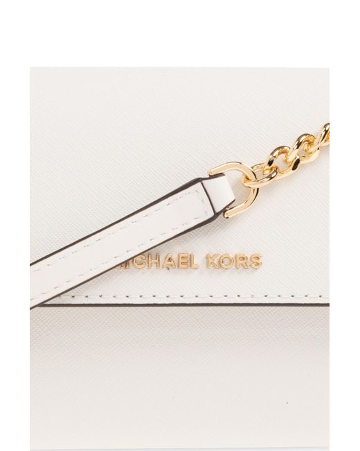 MICHAEL Michael Kors Natural Jet Set Leather Crossbody Bag