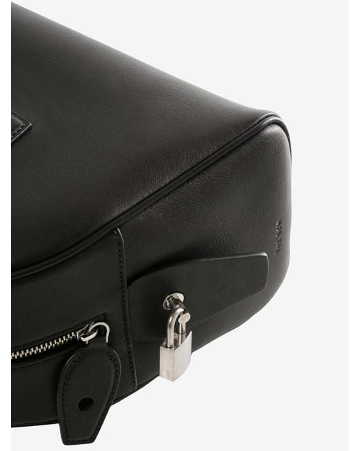 The Row Black E/W India Tote Bag