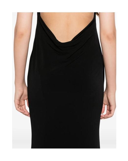 Reformation Black Averil Dress