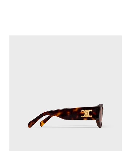 Céline White Triomphe 15 Sunglasses