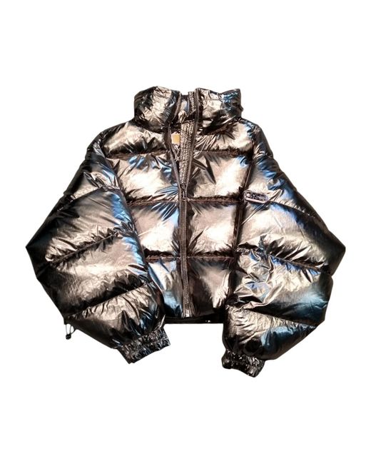 Michael Kors Michael Metallic Effect Puffer Jacket