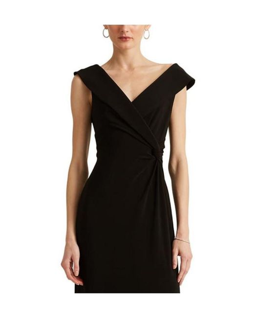 Ralph Lauren Black Strapless Dress
