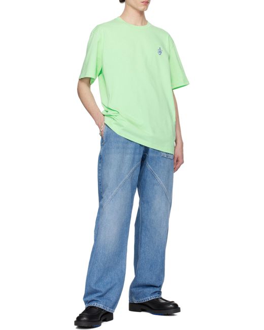 J.W. Anderson Blue Jeans Workwear for men