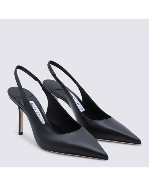 Jimmy Choo Blue Lovesb 85 Slingback Pumps