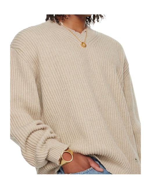 MM6 by Maison Margiela Metallic Ring-Pendant Necklace