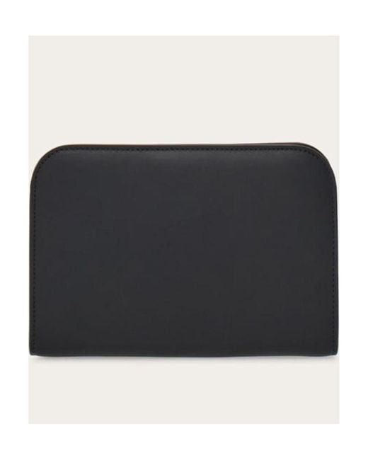 Ferragamo Black Chain Shoulder Bag