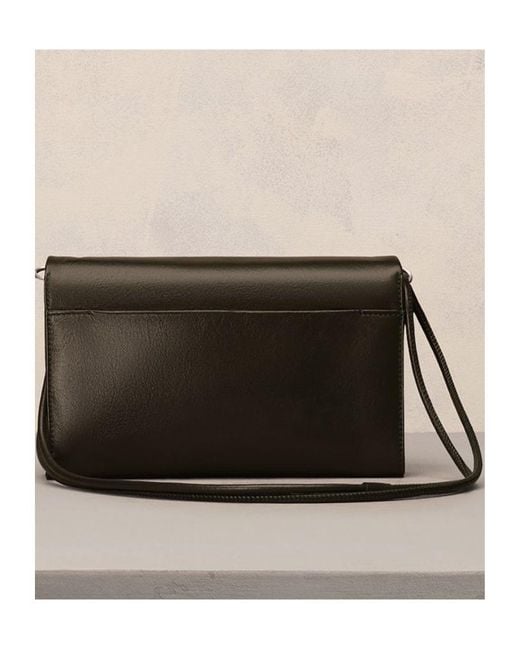 AMI Black Voulez-Vous Strap Wallet for men