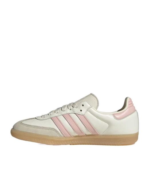 Adidas White Originals Samba Og Low-Top Sneakers