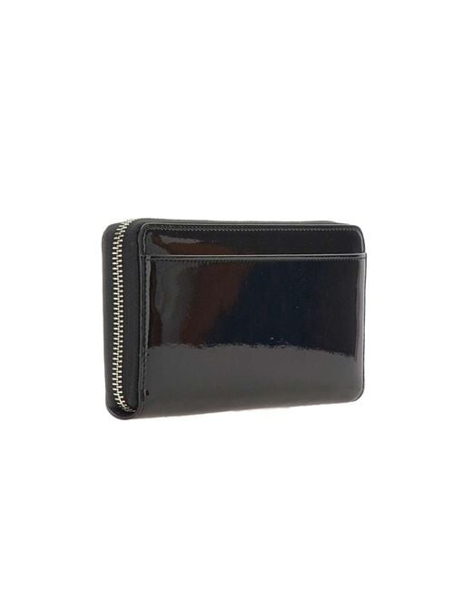 Vivienne Westwood Black Zip-Around Wallet