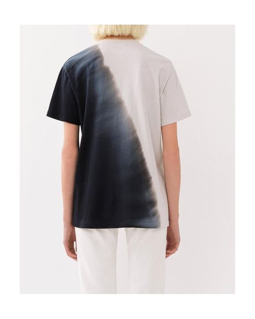 Chloé Blue Chloé Tie-Dyed Crewneck T-Shirt
