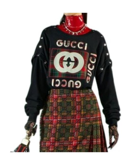 Gucci Black Retro Logo Sweater