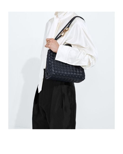 Bottega Veneta Blue Small Andiamo