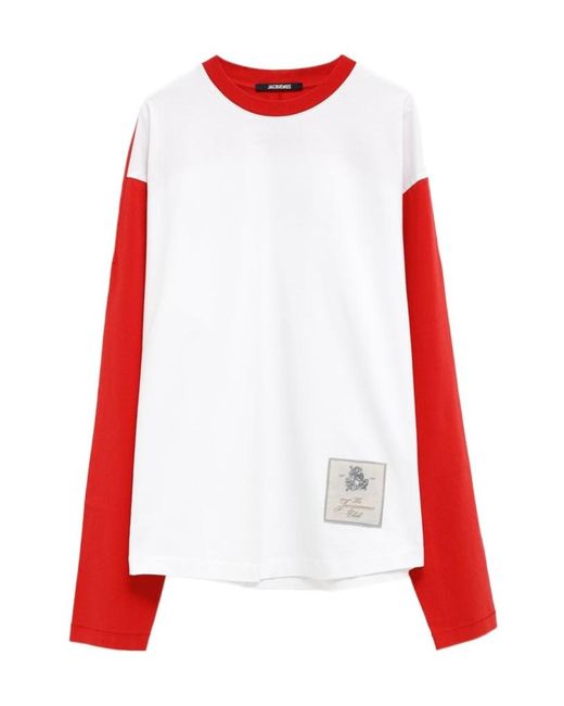 Jacquemus T-Shirts in Red for Men | Lyst