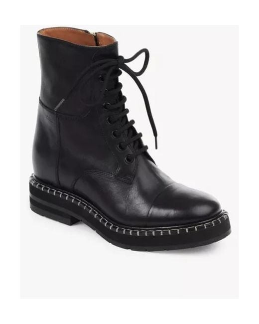 Chloé Black Chloé Noua Zipped Boots