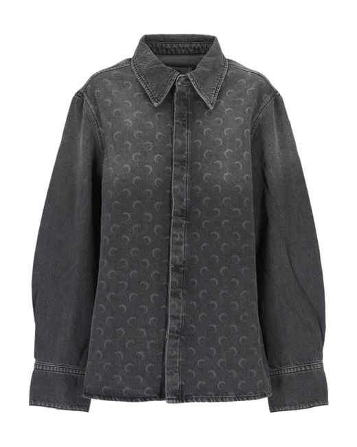 MARINE SERRE Gray Shirts