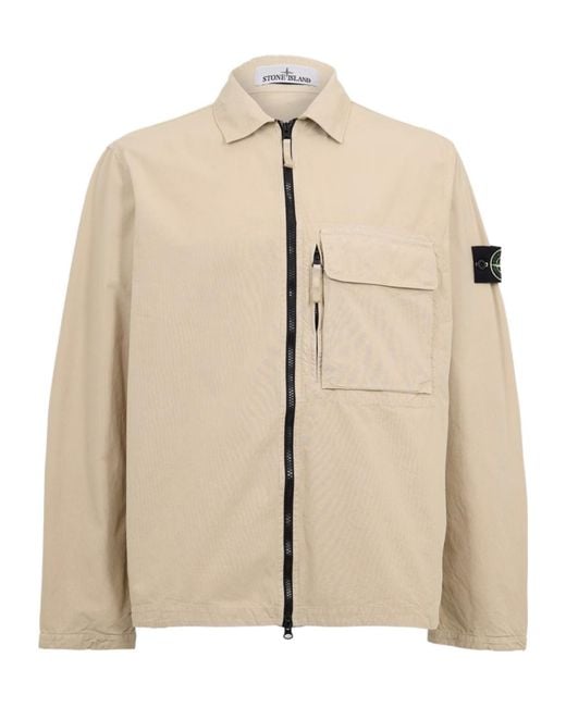 Stone Island Natural Overshirt for men