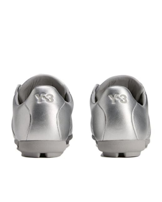 Y-3 Gray Field Low-Top Sneakers for men
