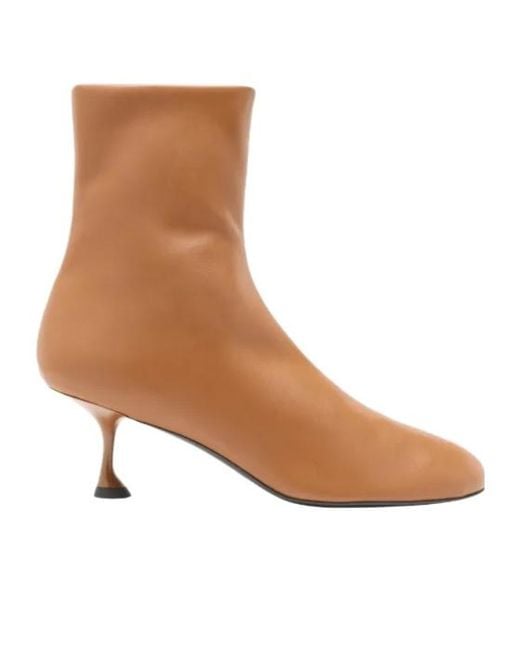 Proenza Schouler Brown Stretch Booties