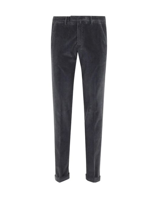 Briglia 1949 Blue Corduroy Trousers for men