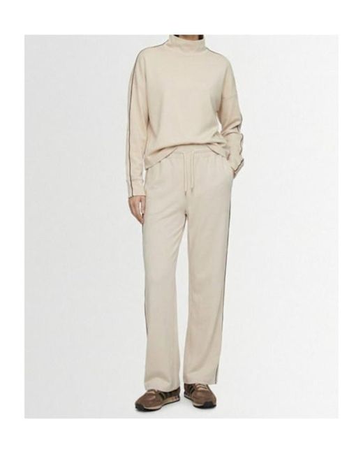 Varley White Rona High Neck Sweatshirt