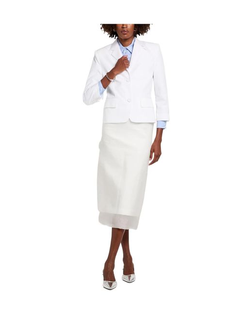 Marni White Classic Single- Suit