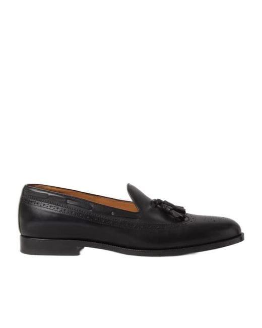 Loro Piana Black Serge Walk Loafer for men