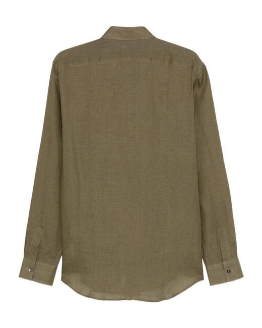 Paul Smith Green Buttoned Shirt for men