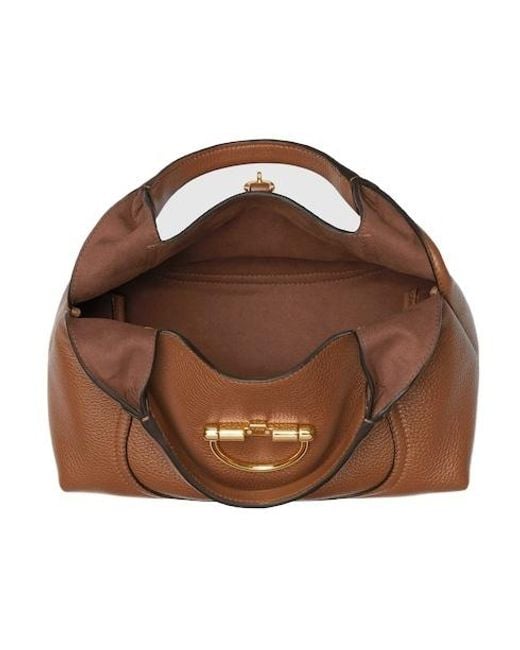 Gucci Brown Softbit Maxi Shoulder Bag