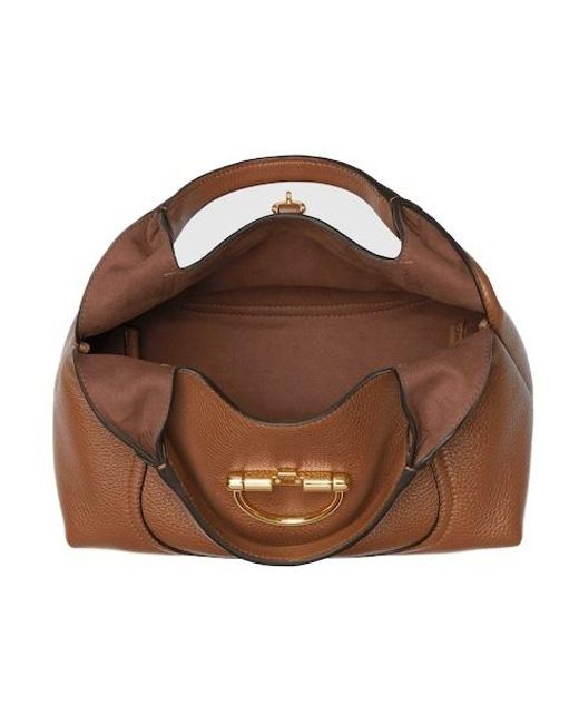 Gucci Brown Softbit Small Shoulder Bag