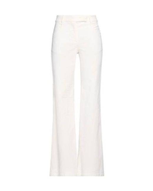 Brunello Cucinelli White Flared Jeans