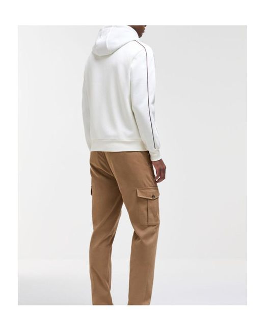 Colmar White Heritage Hoodie for men