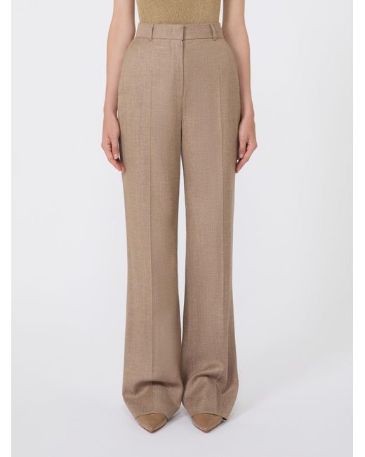 Max Mara Natural Studio Eziana Straight Leg Pants
