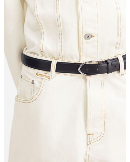 Jacquemus White Straight-Leg Jeans for men