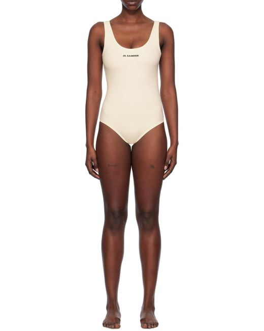 Jil Sander White One-Piece
