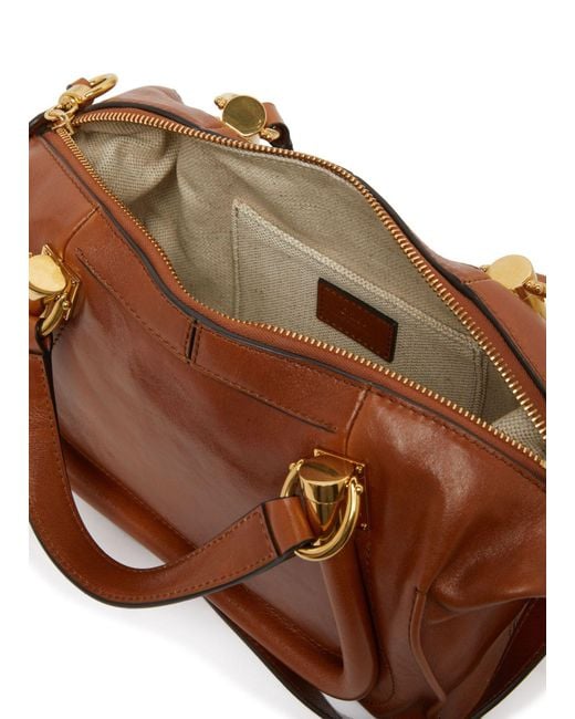 Chloé Brown Paraty 24 Tote