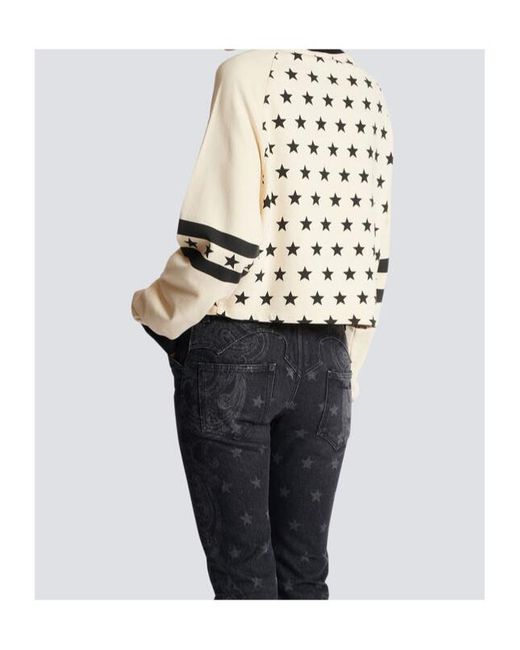 Balmain White Sweatshirts