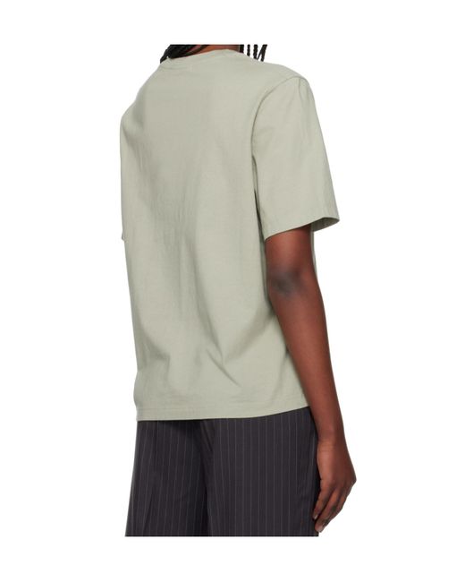 Maison Kitsuné Green Baby Fox Patch Comfort Tee-Shirt