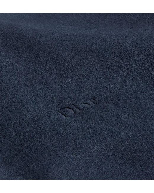 Dior Blue Zipped Jacket for men