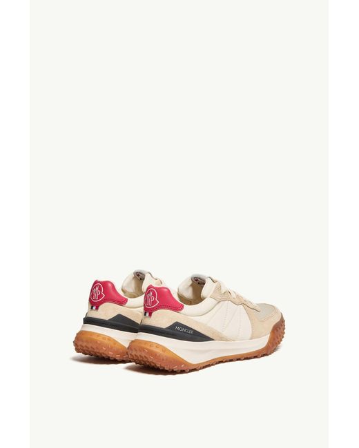 Moncler Pink City Trek Low-Top Sneakers