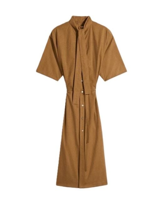 Lemaire Natural Reversible Tube Dress