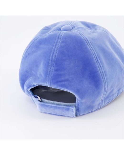 Moncler Blue Logo Patch Baseball Cap