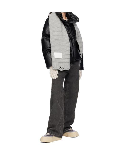 MM6 by Maison Margiela White Numbers-Motif Gloves