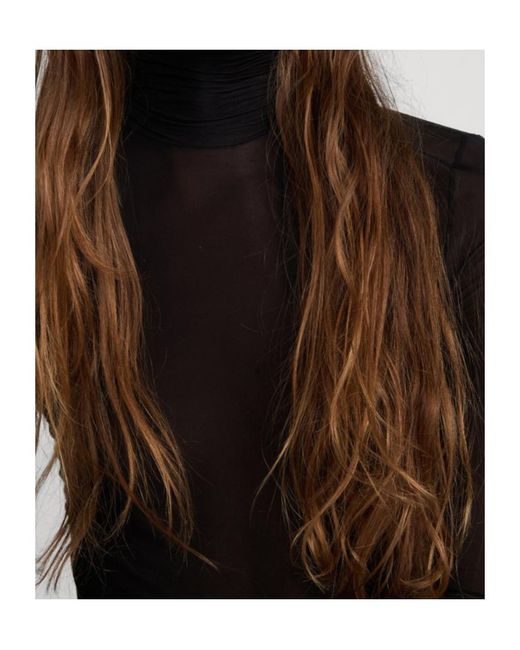 FRAME Gray Semi-Transparent Cover-Up